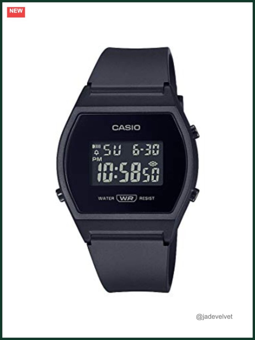 Casio Sport Digital Watch Water Resistant LED Backlight Stopwatch